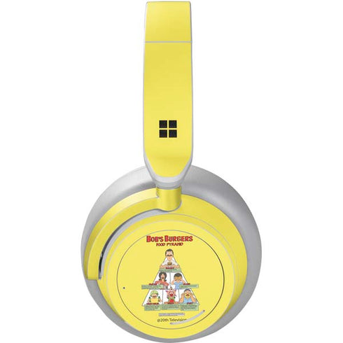Bobs Burgers Food Pyramid Surface Headphones Skin